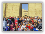 جامعة بنها تشارك في مشروع شعلة الأمل لطلاب جامعات مصر في مدينتى الأقصر وأسوان
