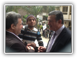 رئيس الجامعة يزور كلية الهندسة بشبرا 