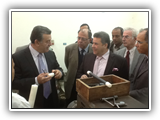 رئيس الجامعة يزور كلية الهندسة بشبرا 