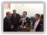 رئيس الجامعة يزور كلية الهندسة بشبرا 
